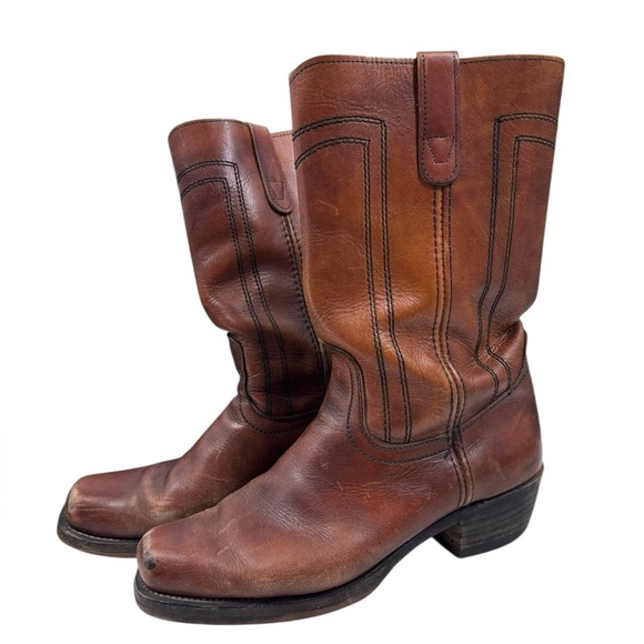Vintage Other - VTG Landis Biltrite Cowboy Boots- Men's 11.5-12 Leather Western